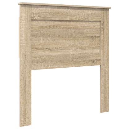 Testiera con testiera Rovere Sonoma 75 cm Legno multistrato
