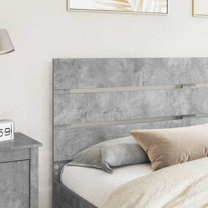 Testiera Grigio cemento 160 cm Legno multistrato