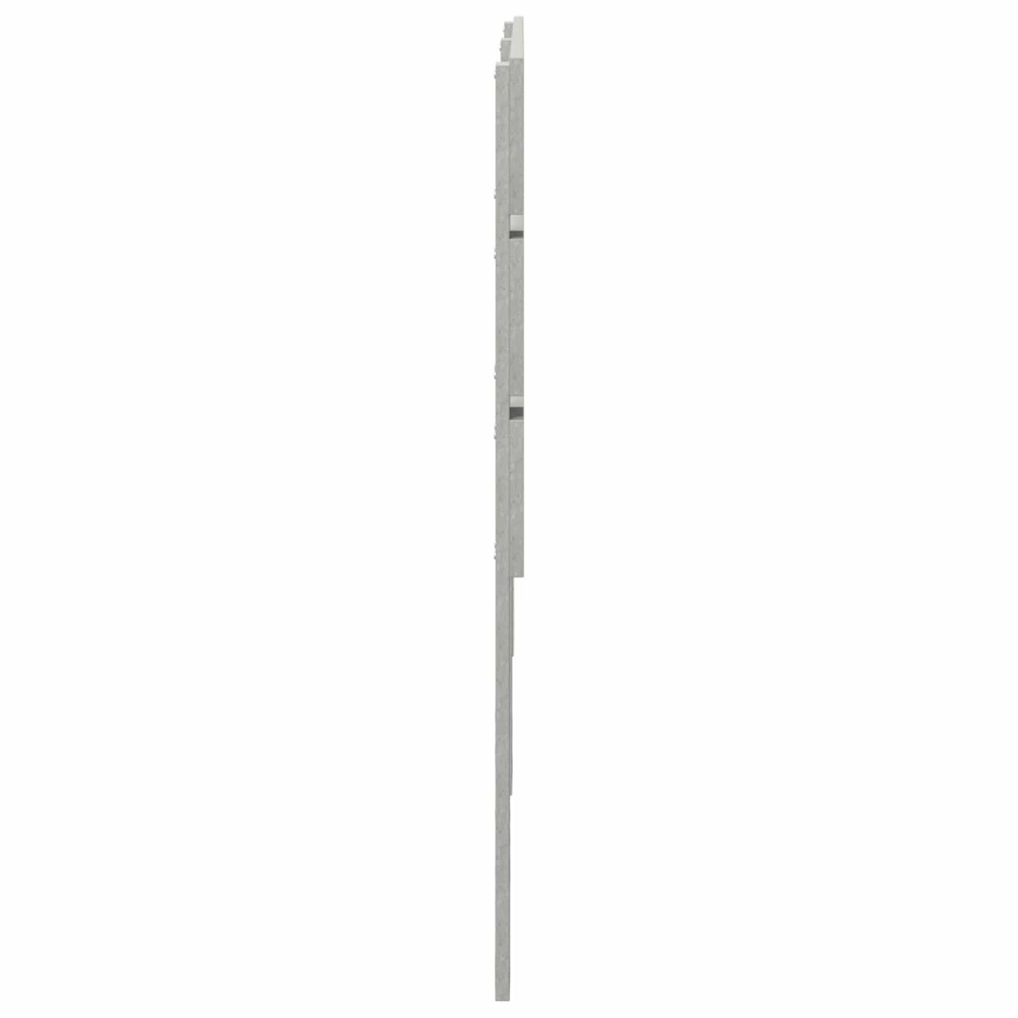 Testiera Grigio cemento 160 cm Legno multistrato