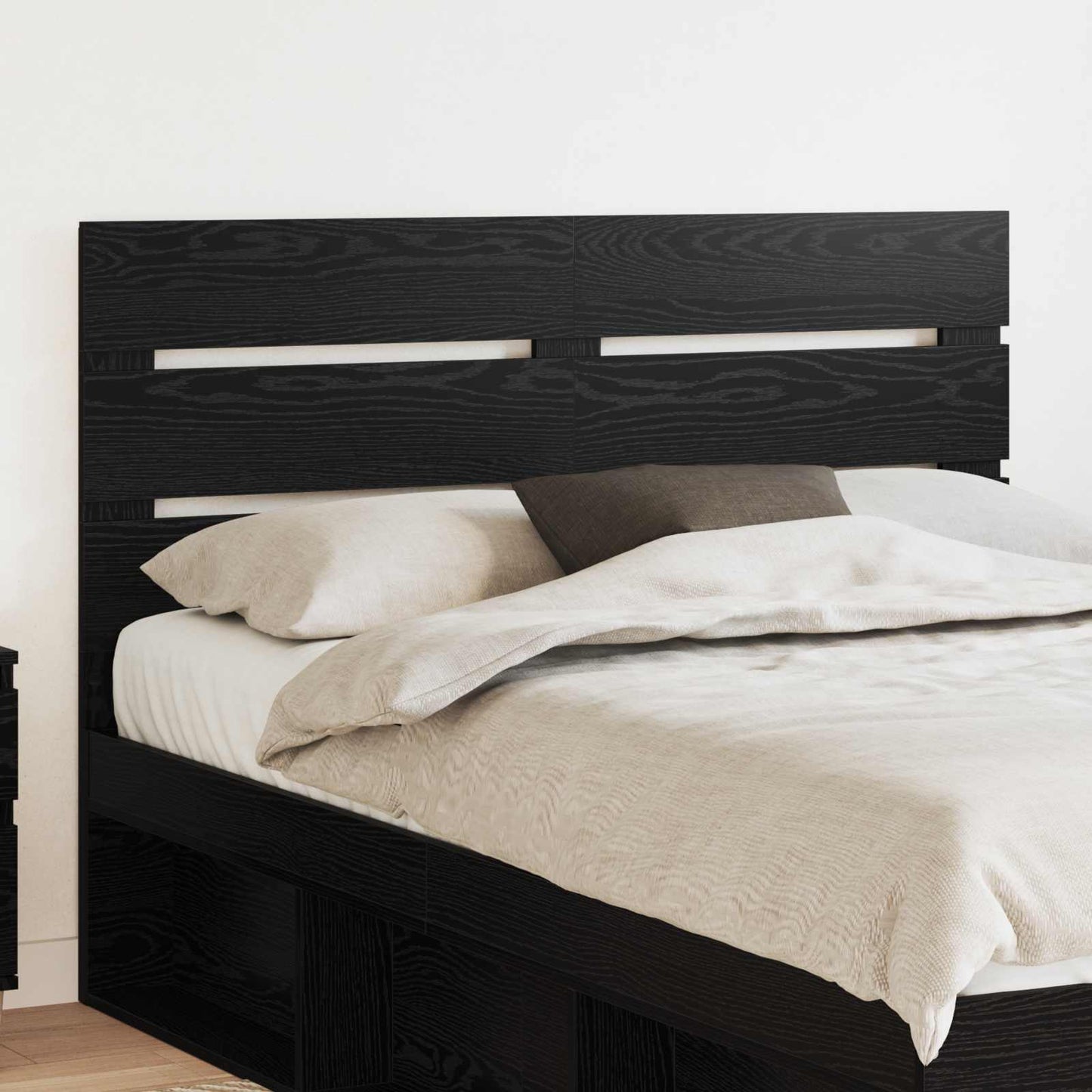 Testiera Rovere Nero 150 cm Legno multistrato