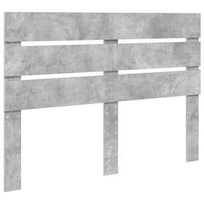 Testiera Grigio cemento 140 cm Legno multistrato