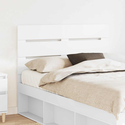 Testiera Bianco 135 cm Legno multistrato
