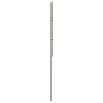 Testiera Grigio cemento 135 cm Legno multistrato