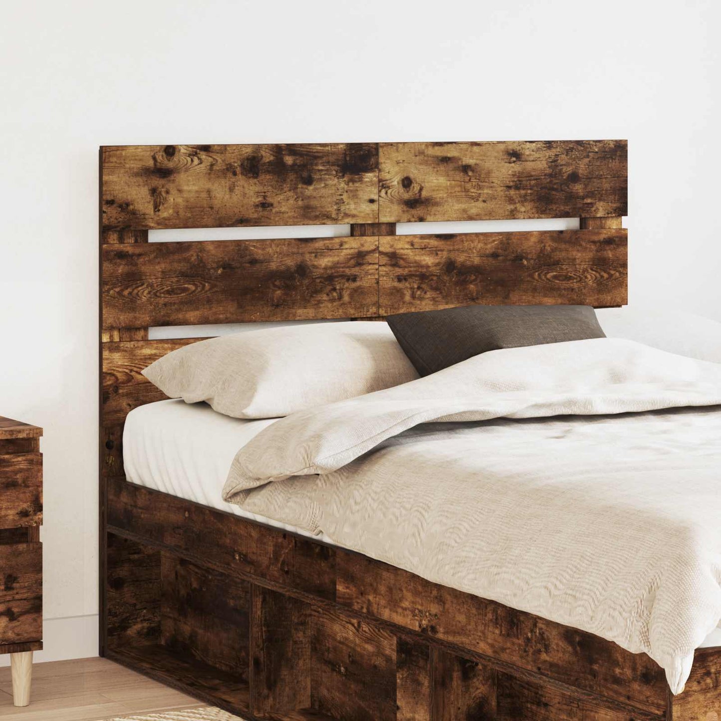 Testiera Rovere fumÃ© 135 cm Legno multistrato