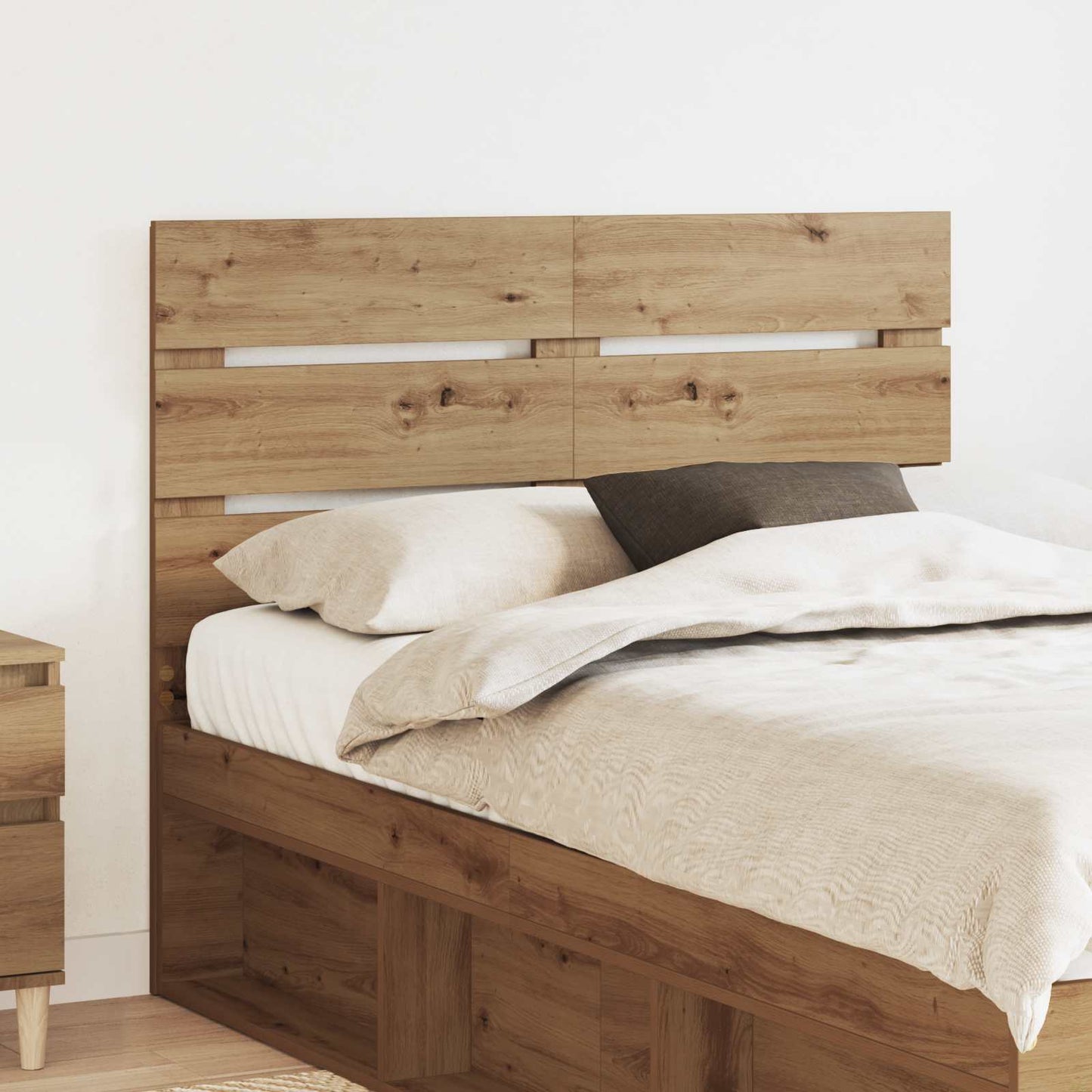 Testiera Rovere artigianale 135 cm Legno multistrato