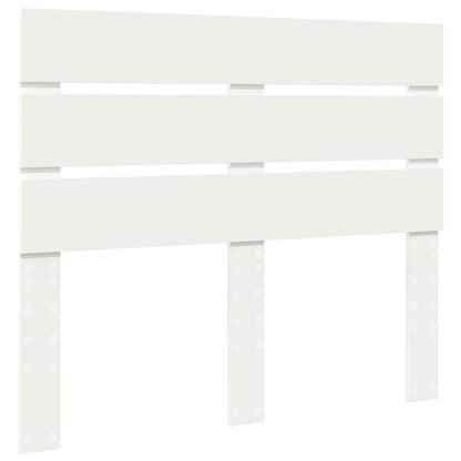 Testiera Bianco 120 cm Legno multistrato