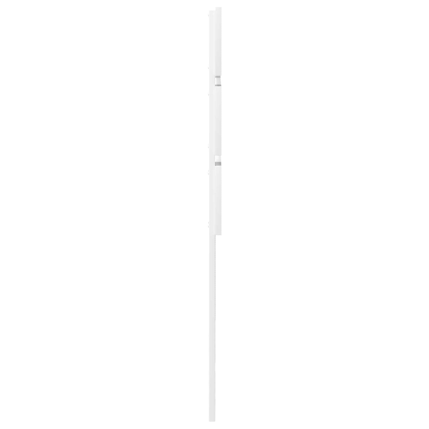 Testiera Bianco 120 cm Legno multistrato