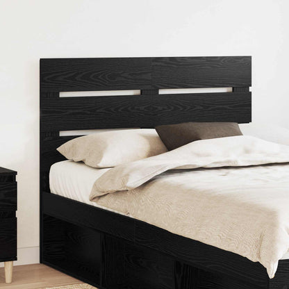 Testiera Rovere Nero 120 cm Legno multistrato