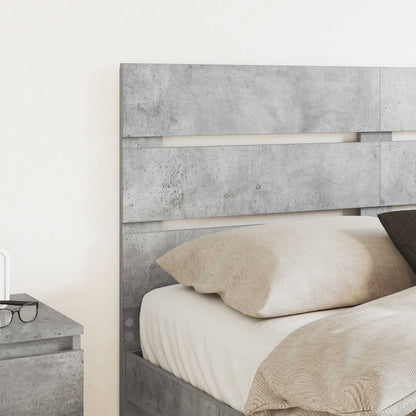 Testiera Grigio cemento 120 cm Legno multistrato