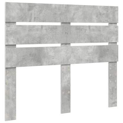 Testiera Grigio cemento 120 cm Legno multistrato