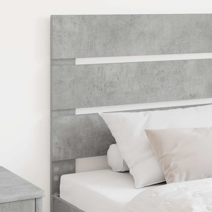 Testiera Grigio cemento 100 cm Legno multistrato