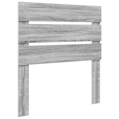 Testiera Grigio Sonoma 100 cm Legno multistrato