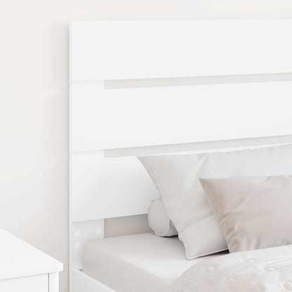 Testiera Bianco 90 cm Legno multistrato