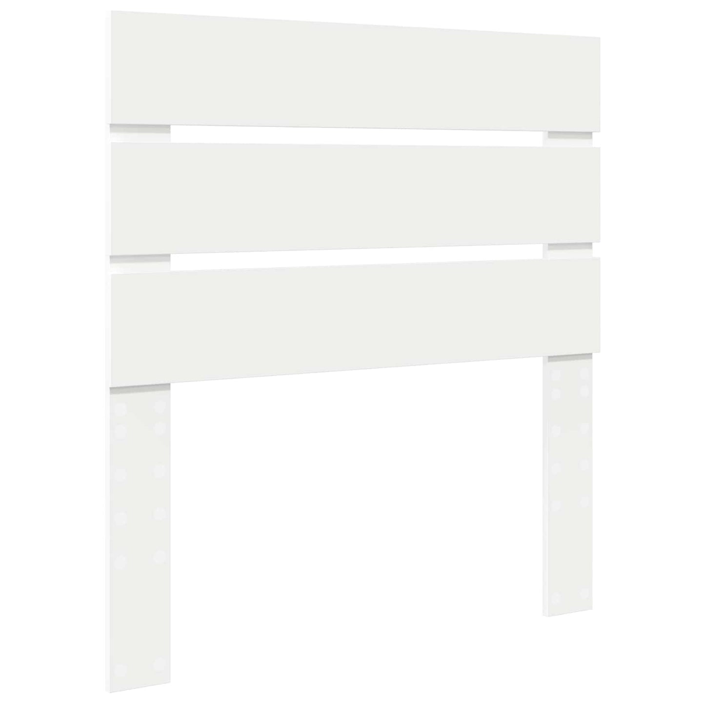 Testiera Bianco 90 cm Legno multistrato