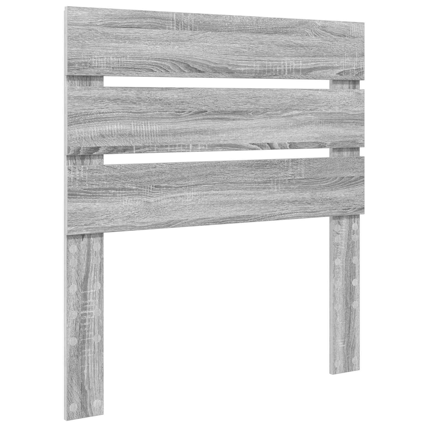 Testiera Grigio Sonoma 90 cm Legno multistrato