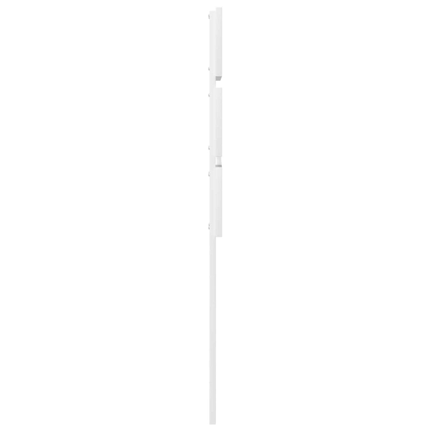 Testiera Bianco 80 cm Legno multistrato
