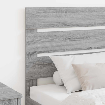 Testiera Grigio Sonoma 80 cm Legno multistrato