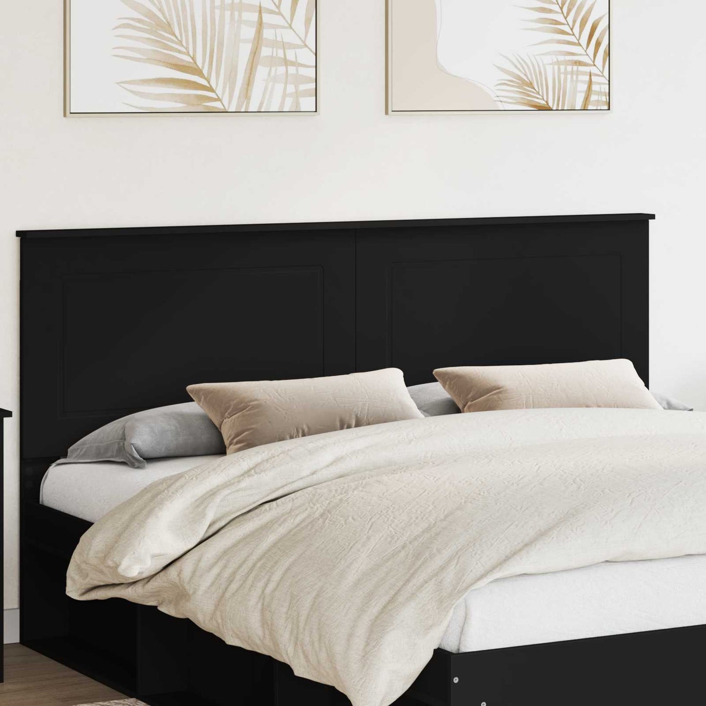 Testiera Rovere Nero Legno ingegnerizzato