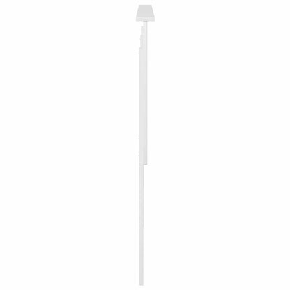 Testiera Bianco Lucido 200 cm Legno multistrato