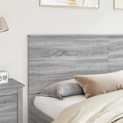 Testiera Grigio Sonoma 180 cm Legno multistrato
