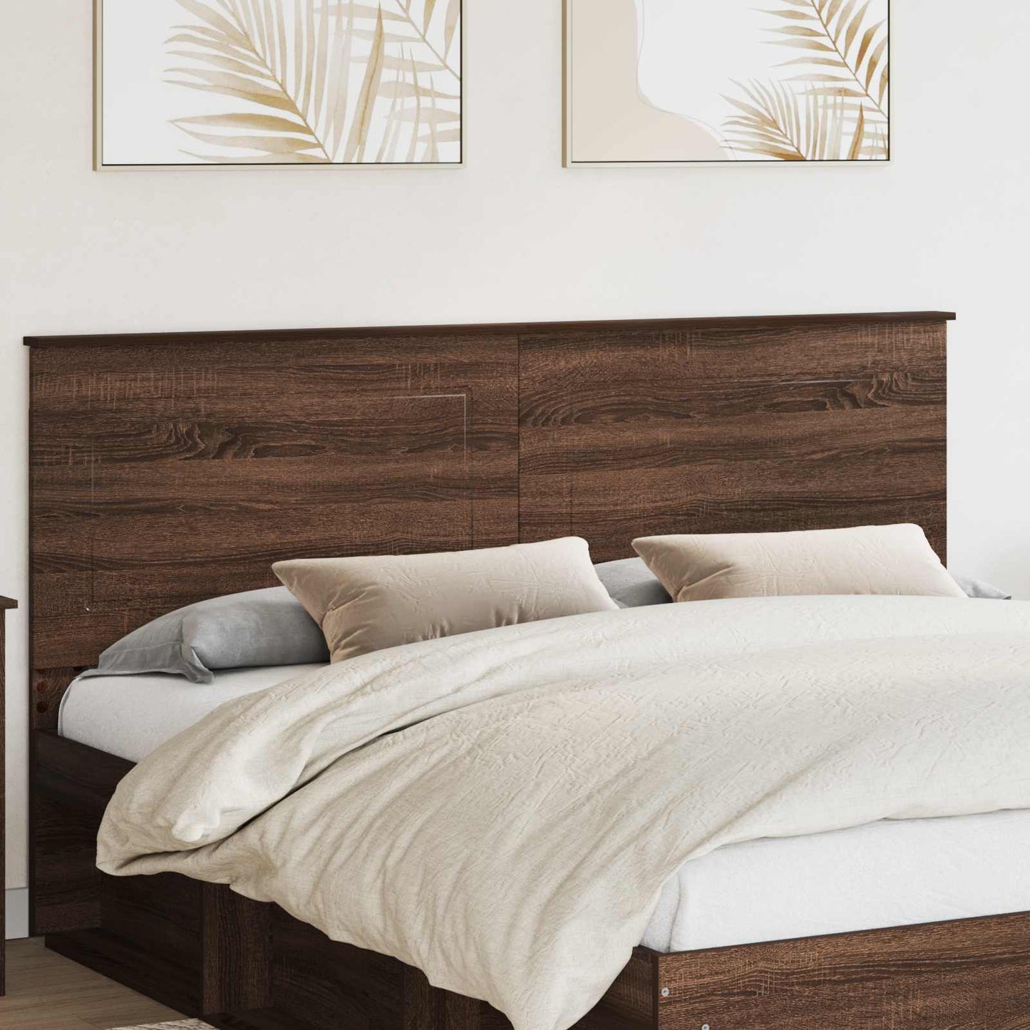 Testiera Rovere Marrone 180 cm Legno multistrato