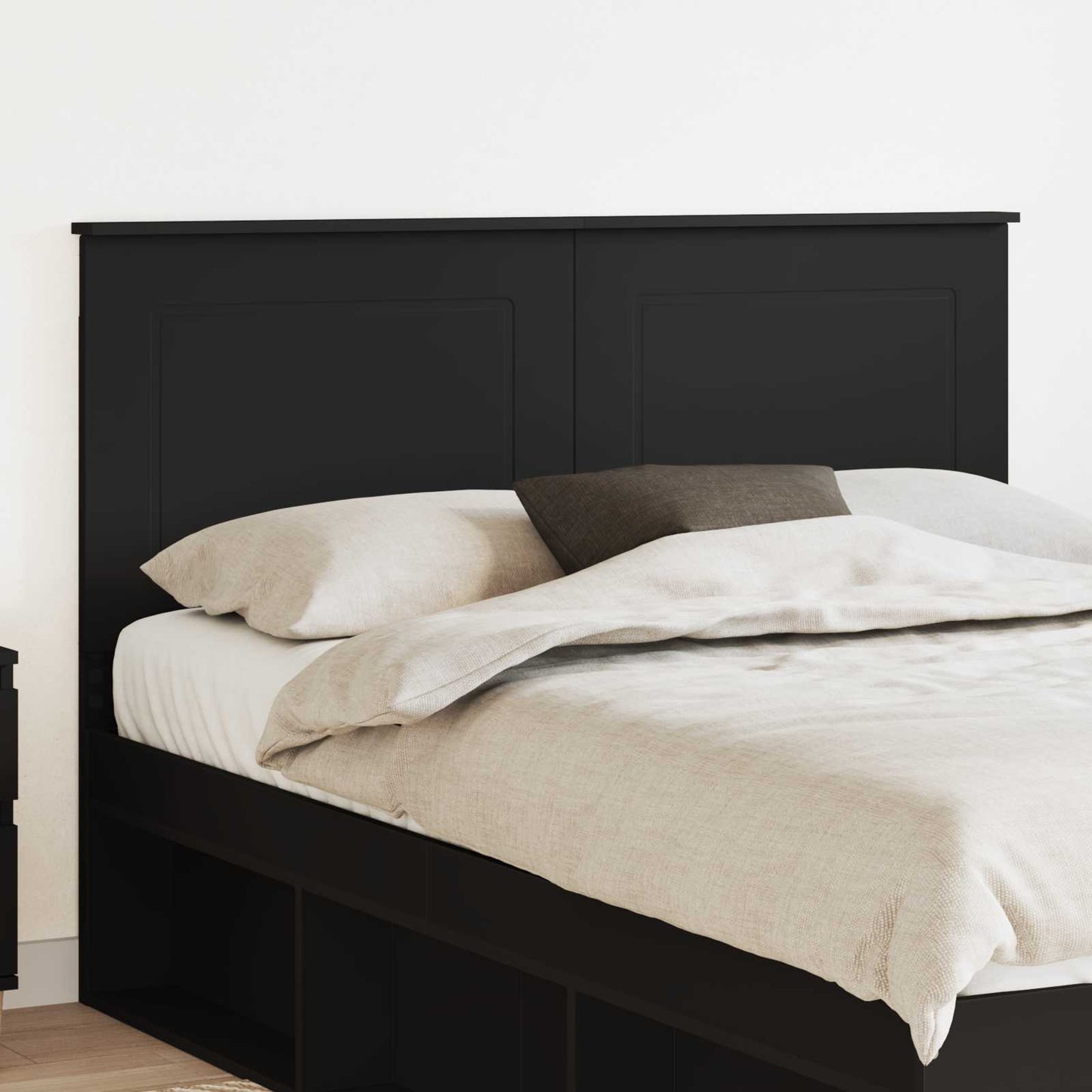 Testiera Rovere Nero 160 cm Legno multistrato