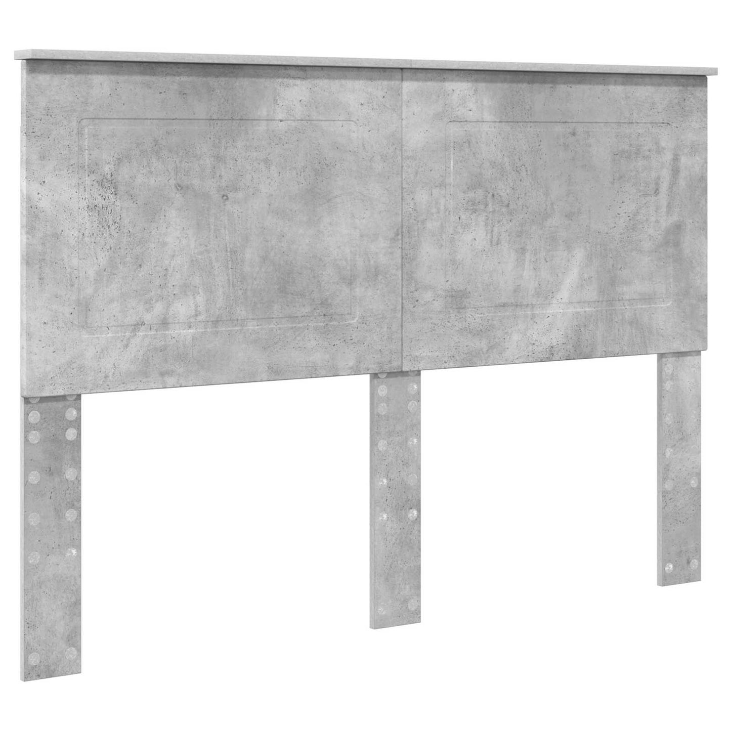 Testiera Grigio cemento 150 cm Legno multistrato