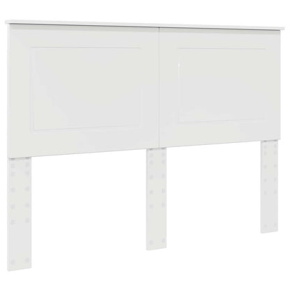 Testiera Bianco Lucido 150 cm Legno multistrato