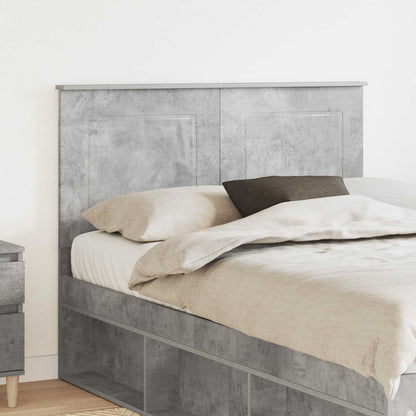 Testiera Grigio cemento 135 cm Legno multistrato