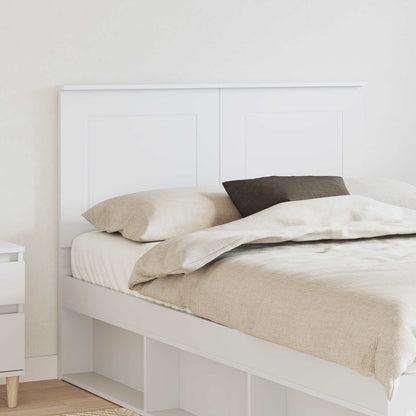 Testiera Bianco 120 cm Legno multistrato