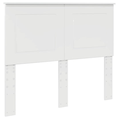 Testiera Bianco Lucido 120 cm Legno multistrato