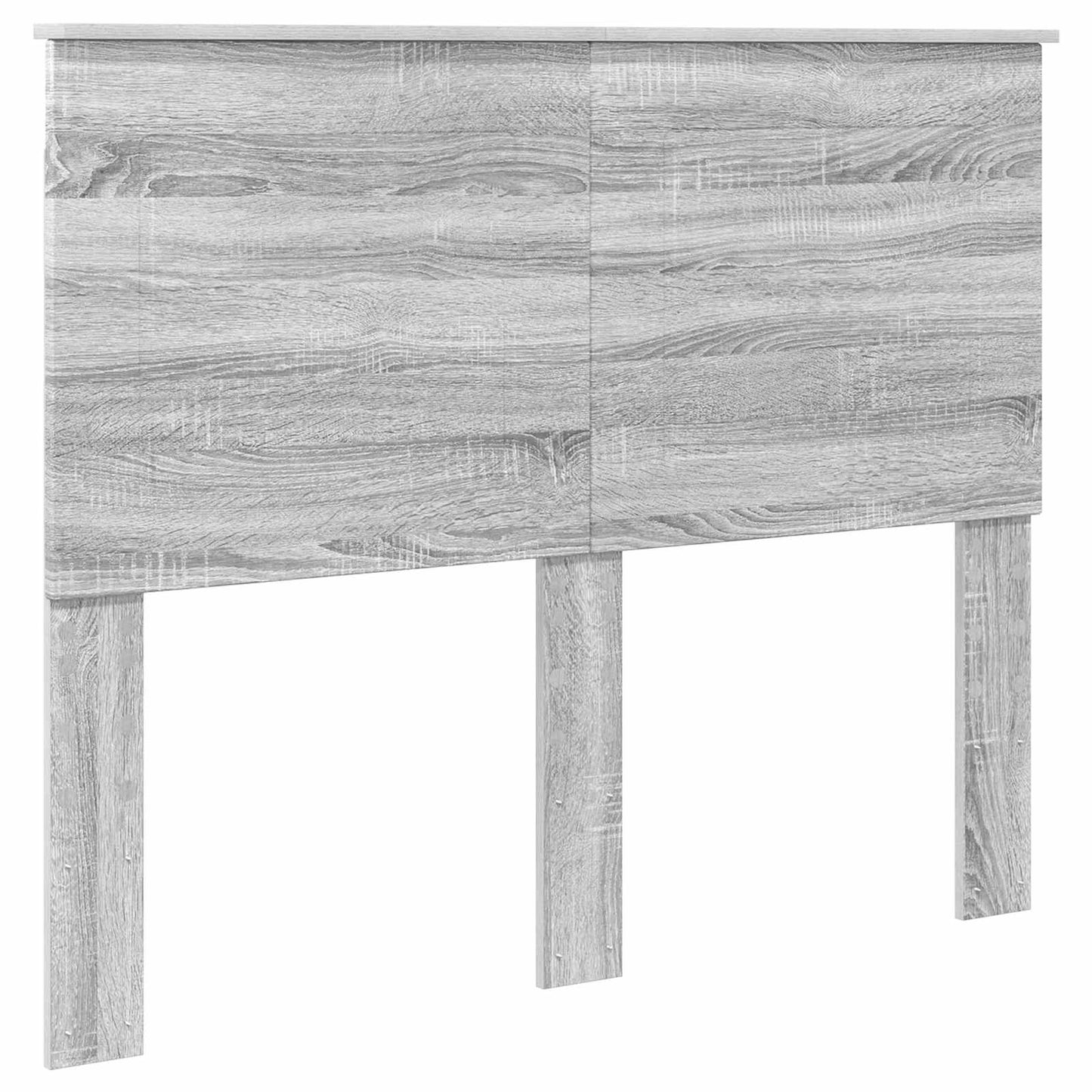 Testiera Grigio Sonoma 120 cm Legno multistrato