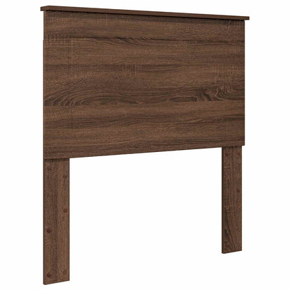 Testiera Rovere Marrone 90 cm Legno multistrato