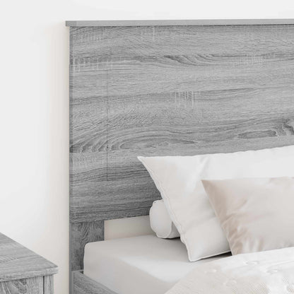 Testiera Grigio Sonoma 80 cm Legno multistrato