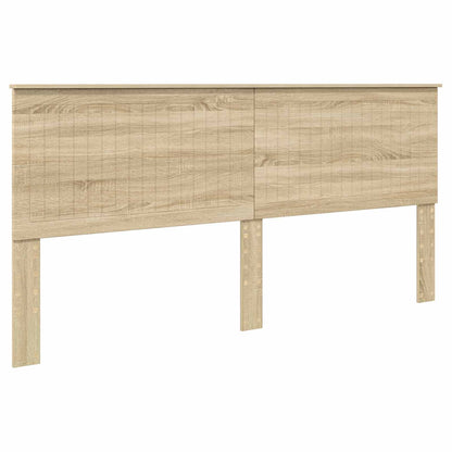 Testiera con testiera Rovere Sonoma 200 cm Legno multistrato