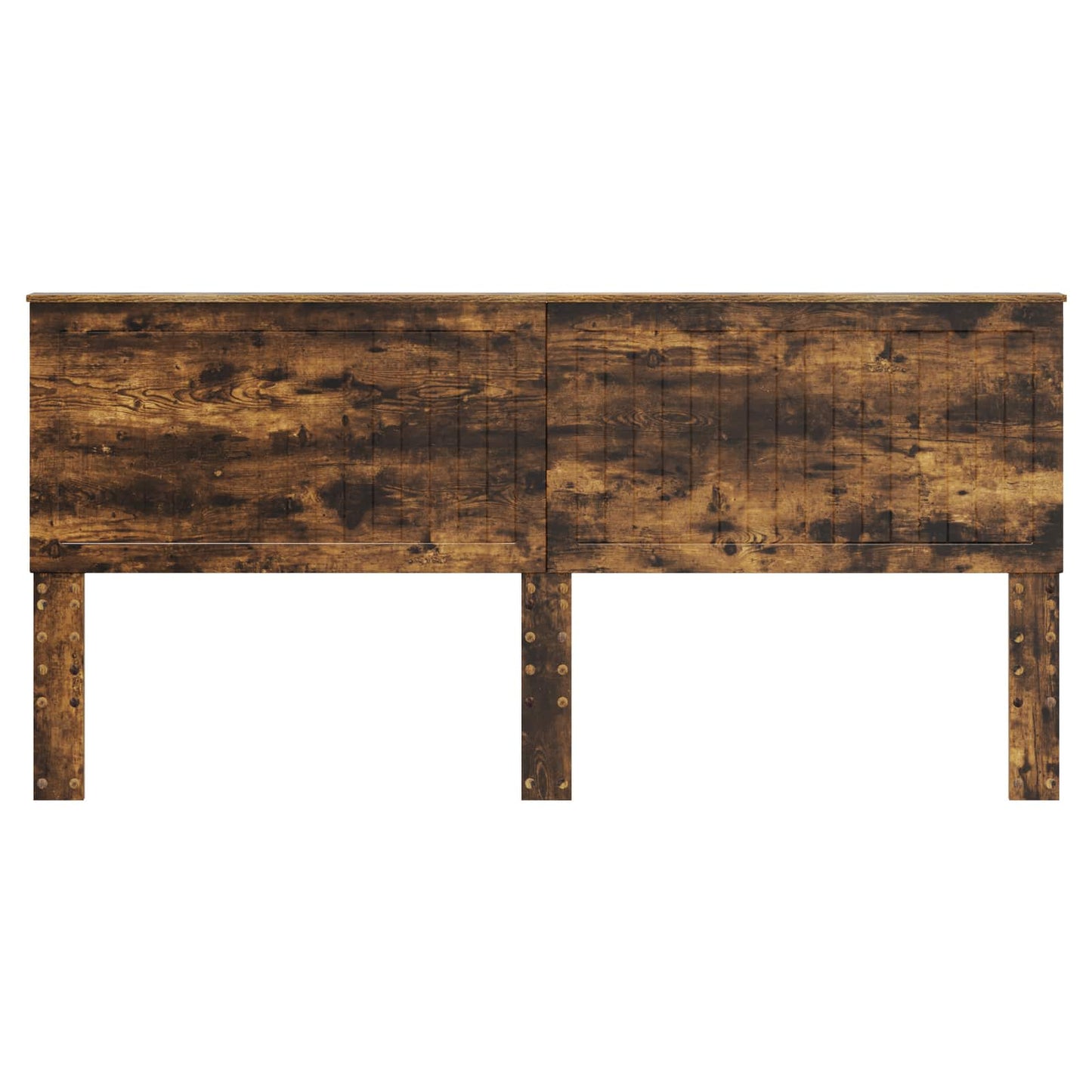 Testiera con testiera Rovere fumÃ© 200 cm Legno multistrato