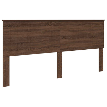 Testiera con testiera Rovere Marrone 200 cm Legno multistrato