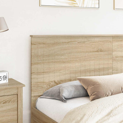 Testiera con testiera Rovere Sonoma 180 cm Legno multistrato