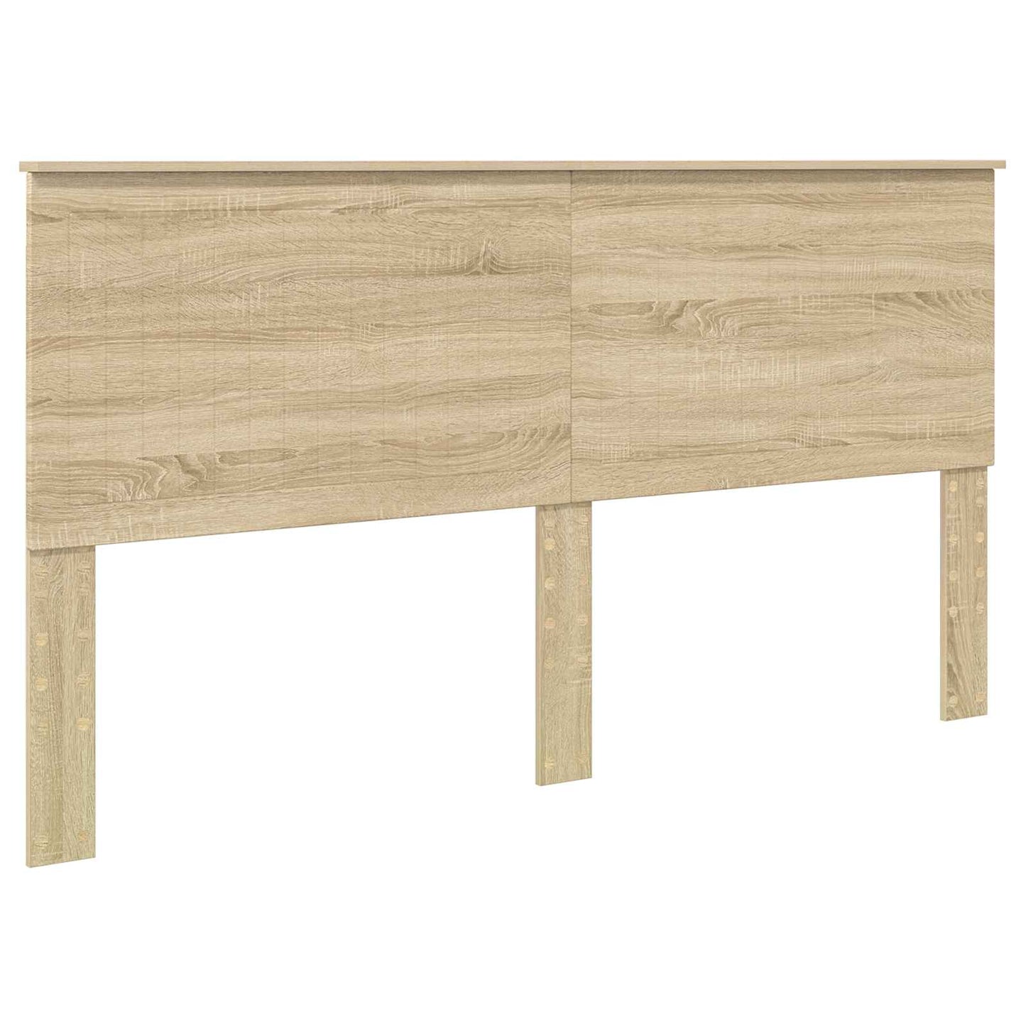 Testiera con testiera Rovere Sonoma 180 cm Legno multistrato