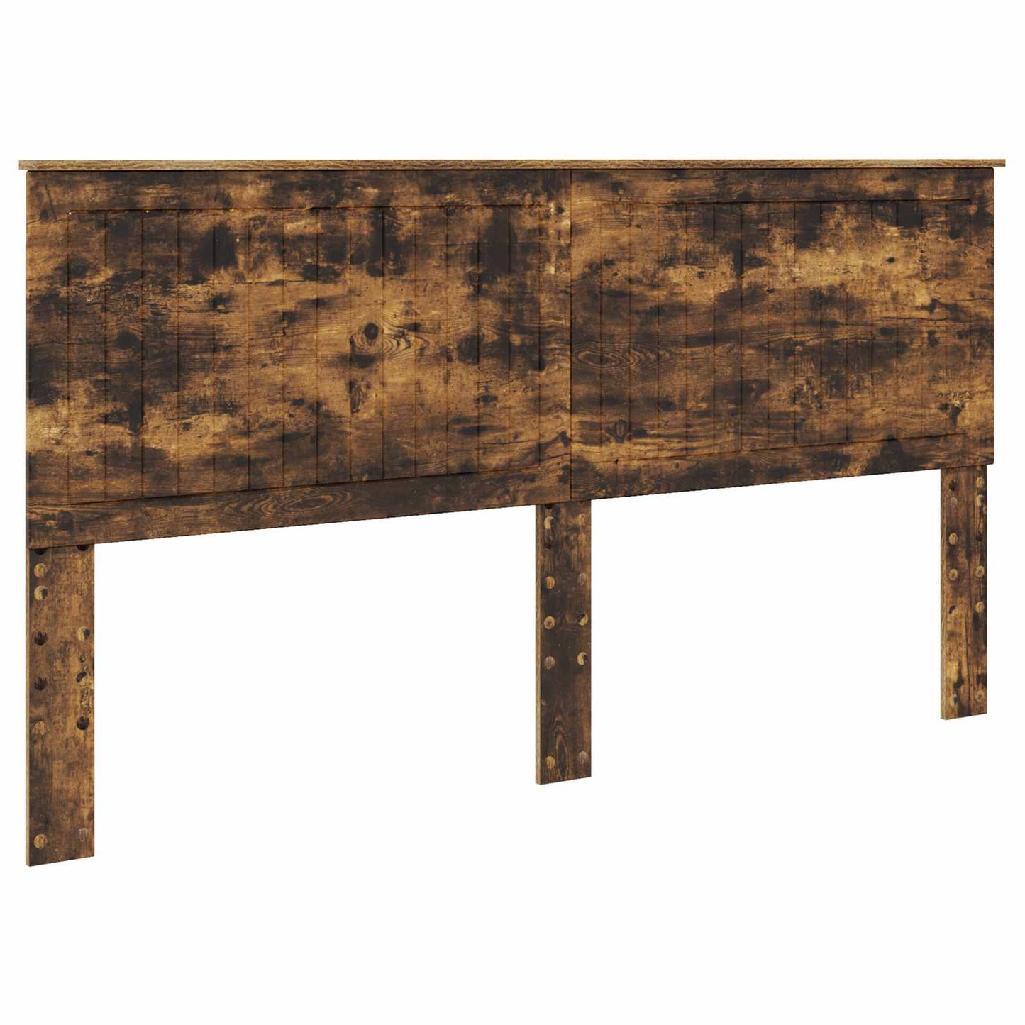 Testiera con testiera Rovere fumÃ© 180 cm Legno multistrato