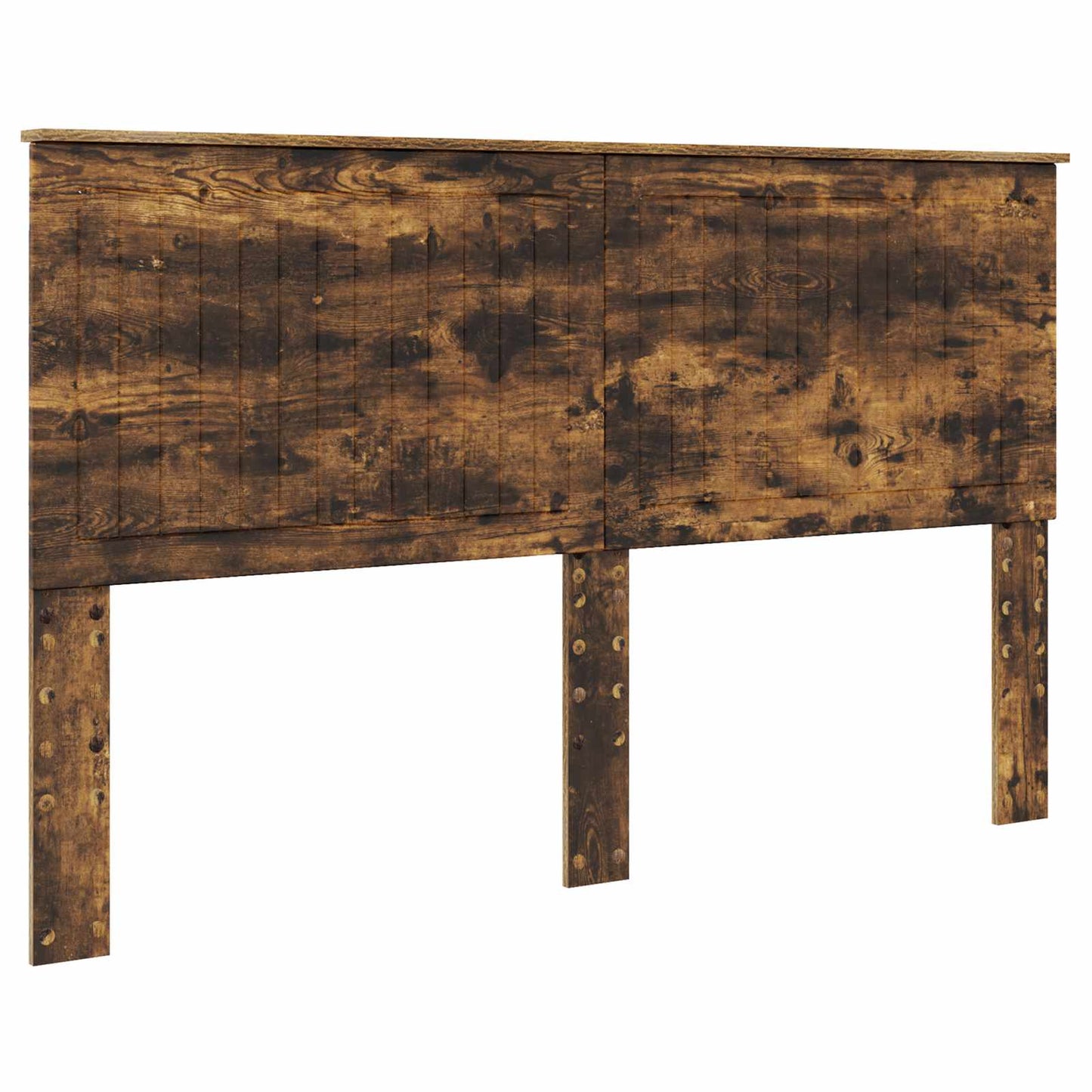 Testiera con testiera Rovere fumÃ© 160 cm Legno multistrato