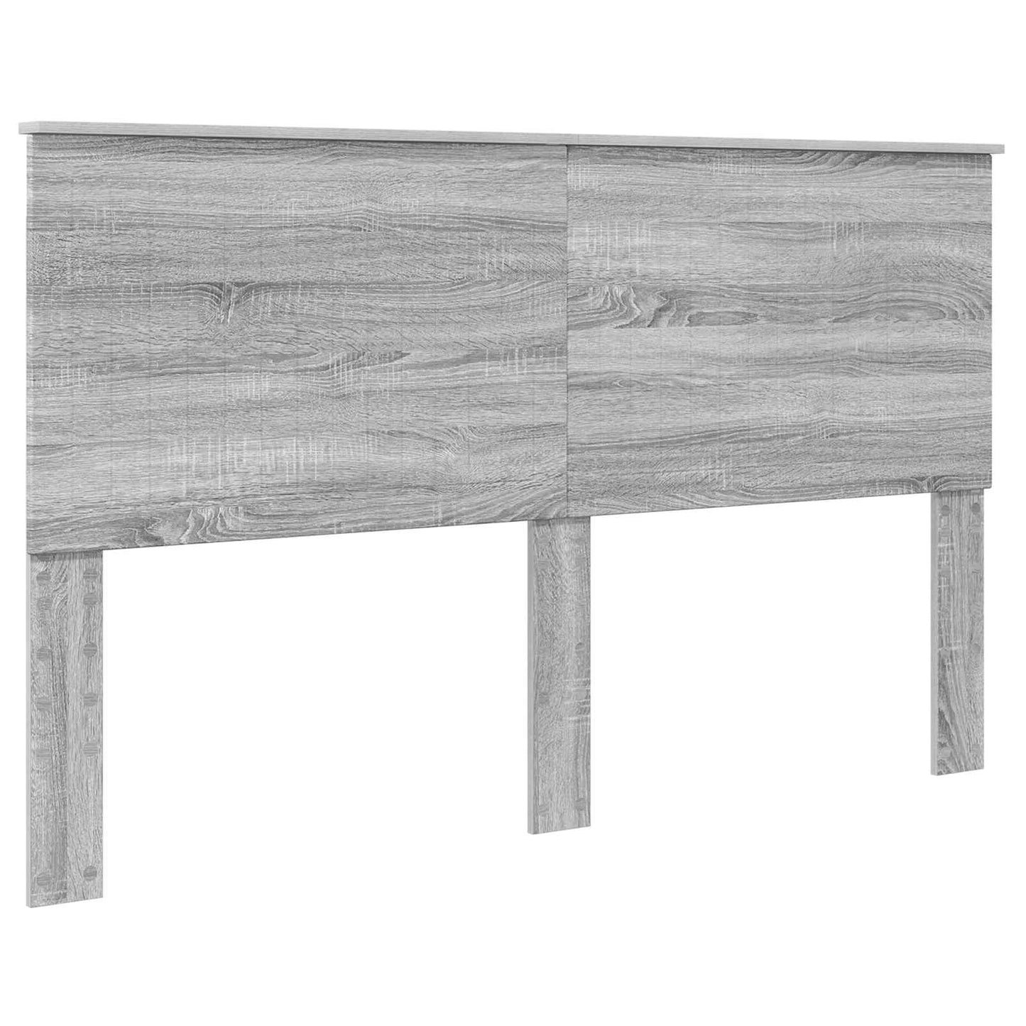 Testiera con testiera Grigio Sonoma 160 cm Legno multistrato