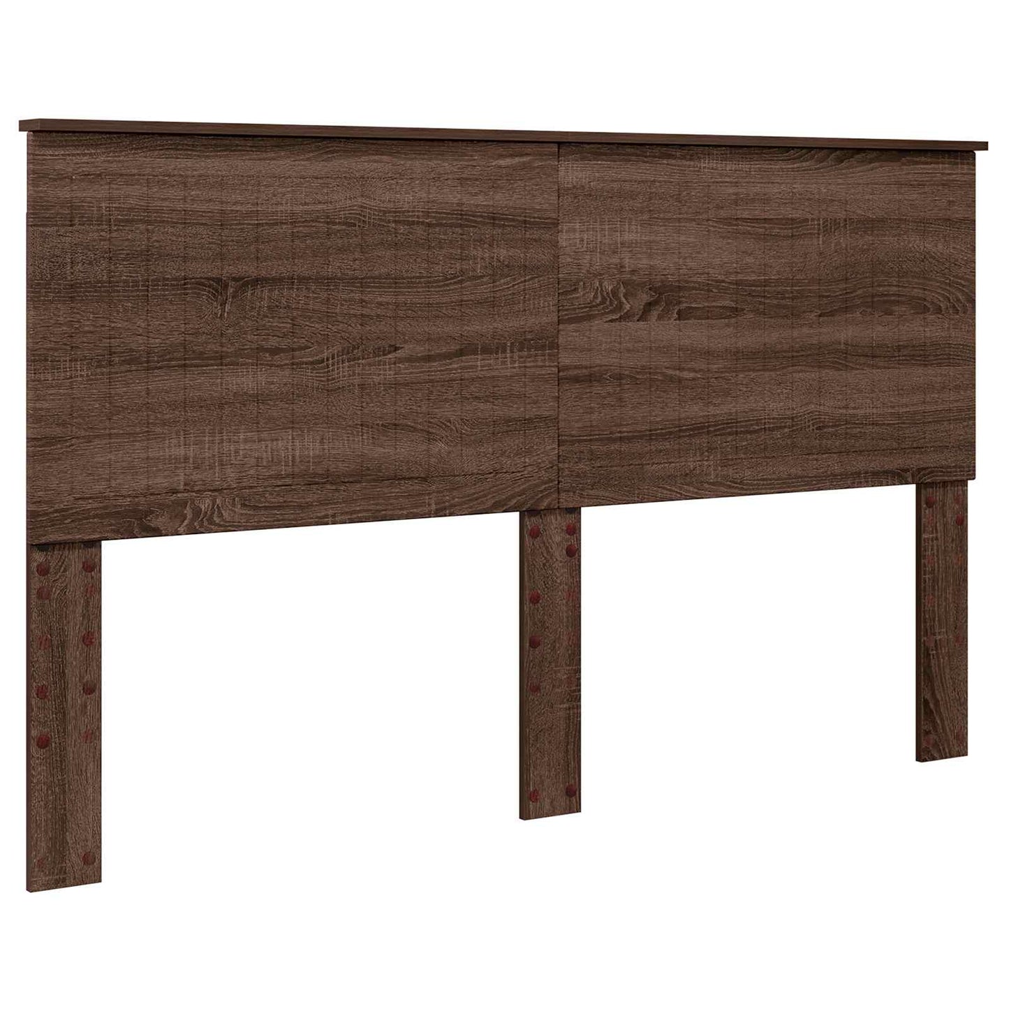 Testiera con testiera Rovere Marrone 160 cm Legno multistrato