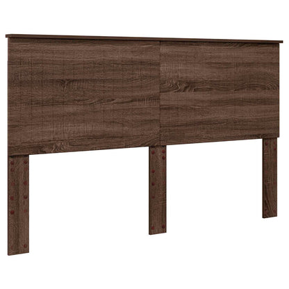 Testiera con testiera Rovere Marrone 160 cm Legno multistrato