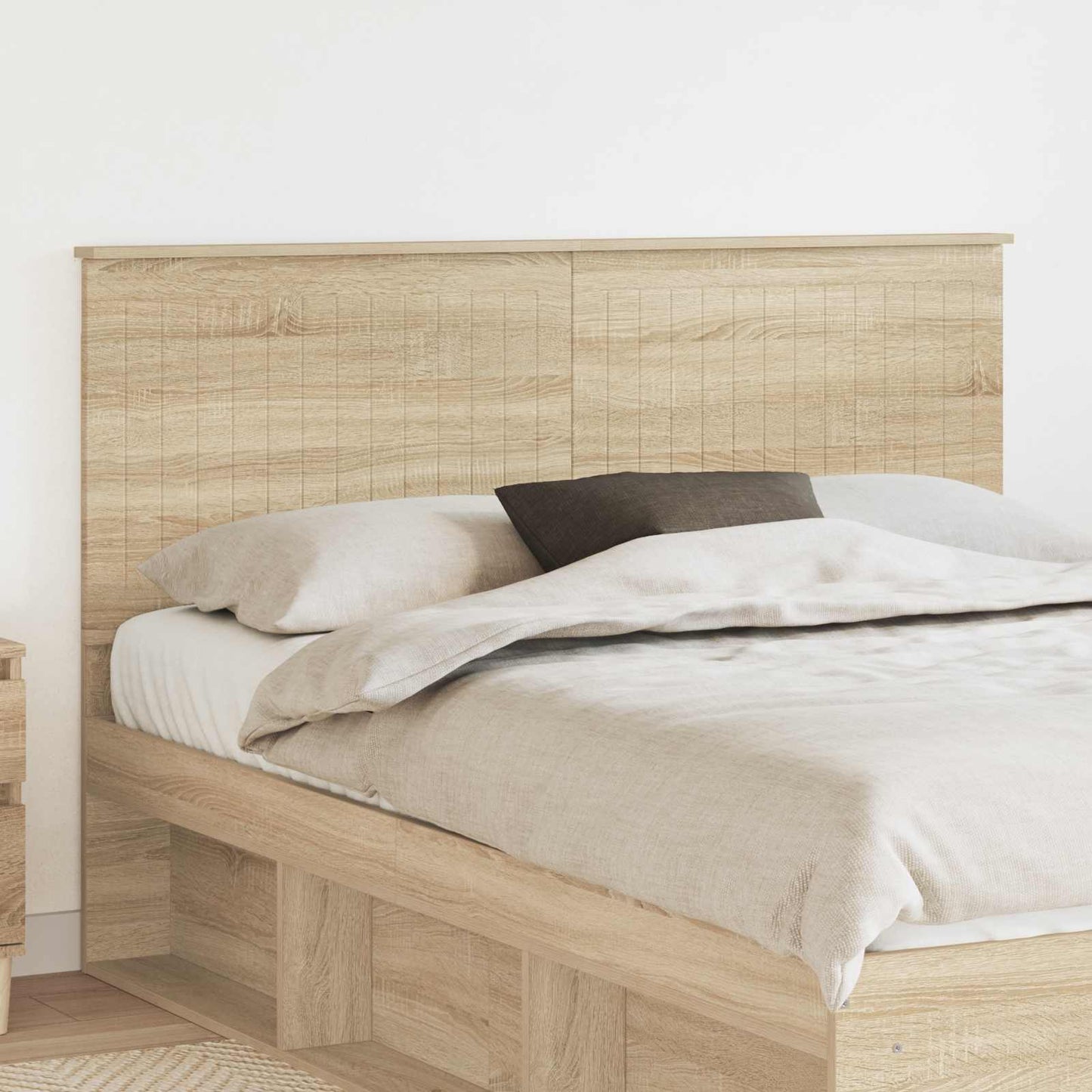 Testiera con testiera Rovere Sonoma 150 cm Legno multistrato