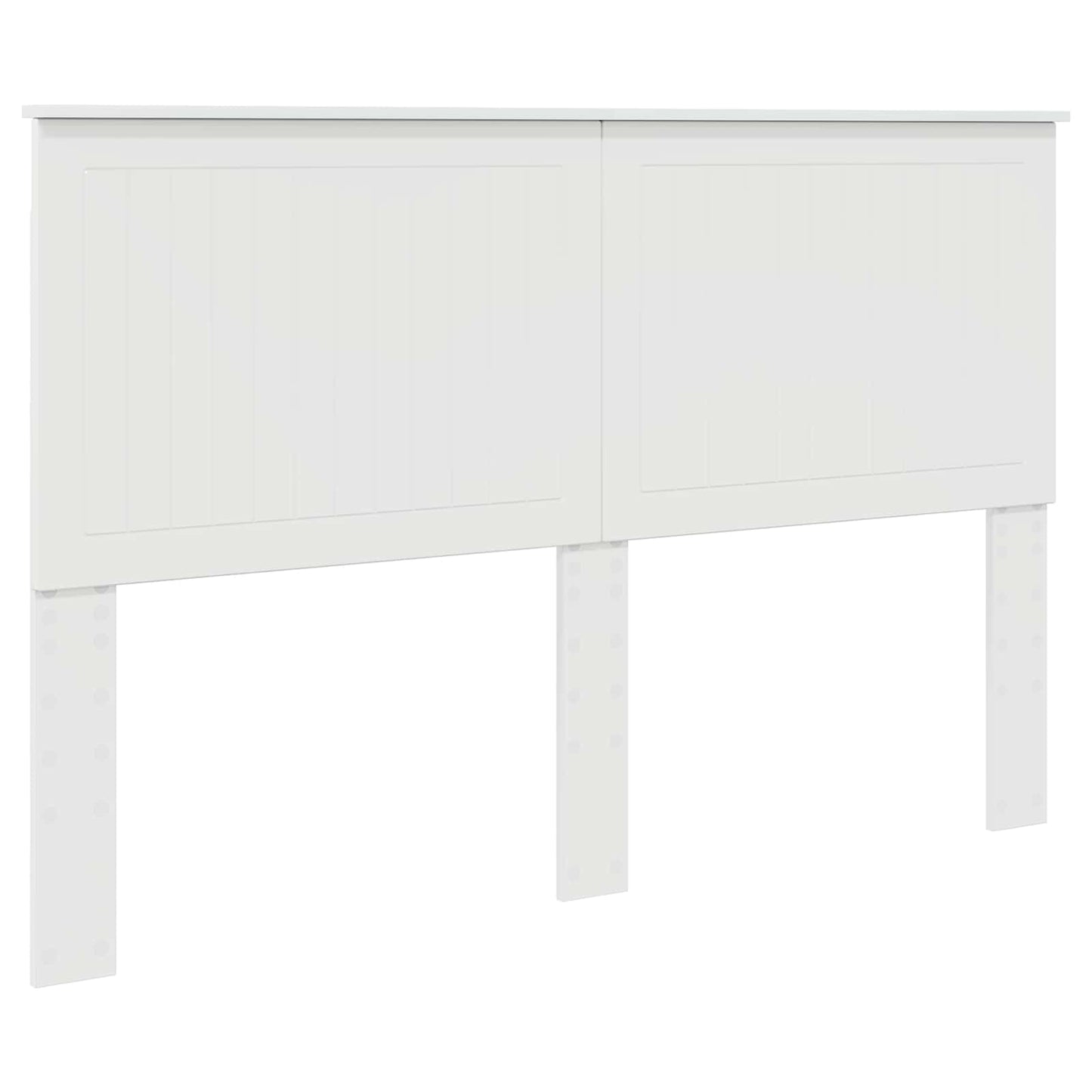 Testiera con testiera Bianco Lucido 150 cm Legno multistrato