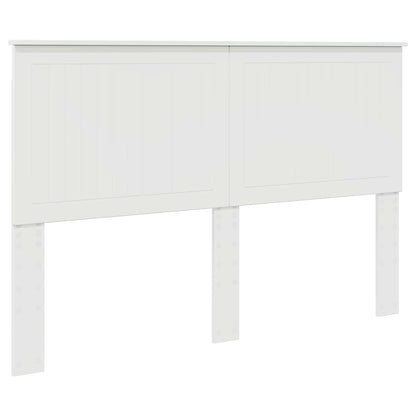 Testiera con testiera Bianco Lucido 150 cm Legno multistrato