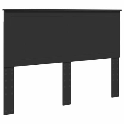 Testiera con testiera Rovere Nero 140 cm Legno multistrato