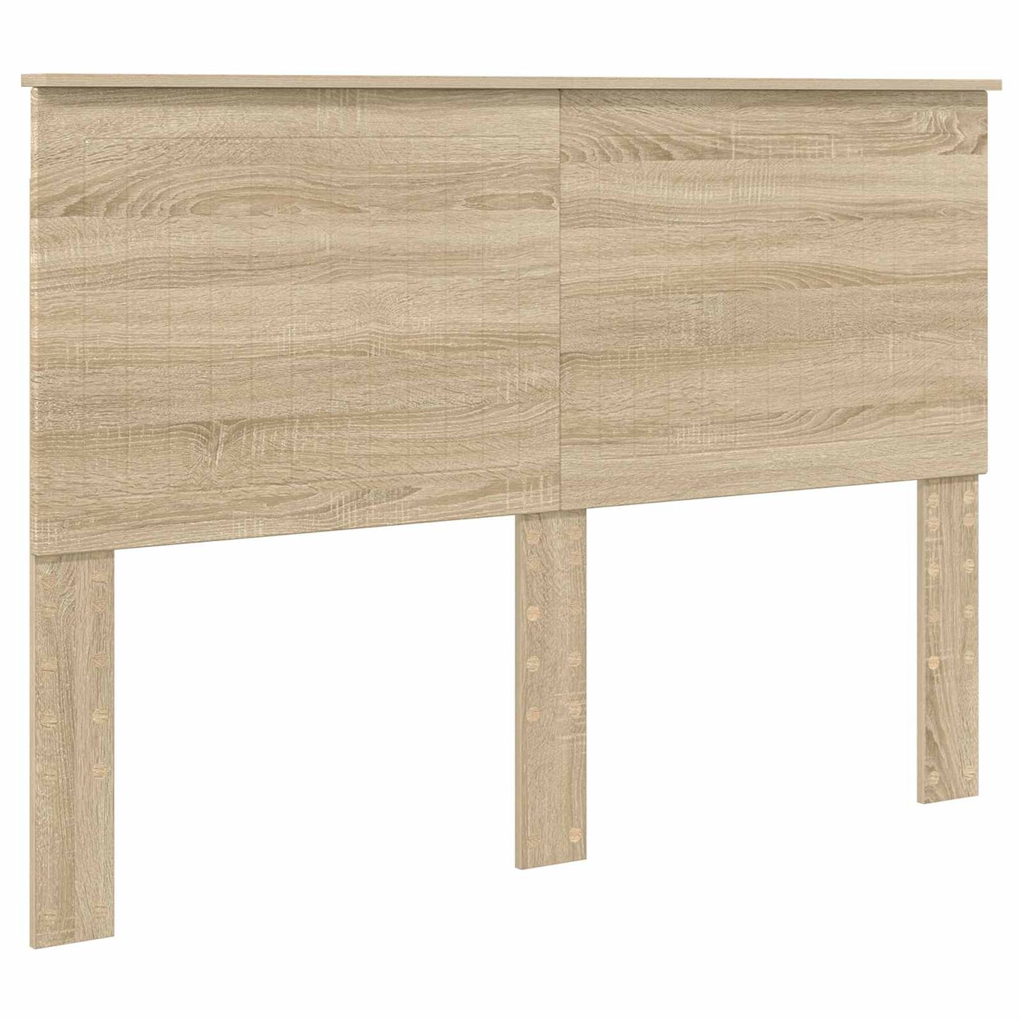 Testiera con testiera Rovere Sonoma 140 cm Legno multistrato