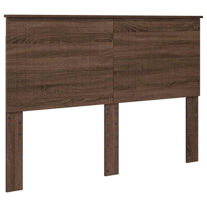Testiera con testiera Rovere Marrone 140 cm Legno multistrato